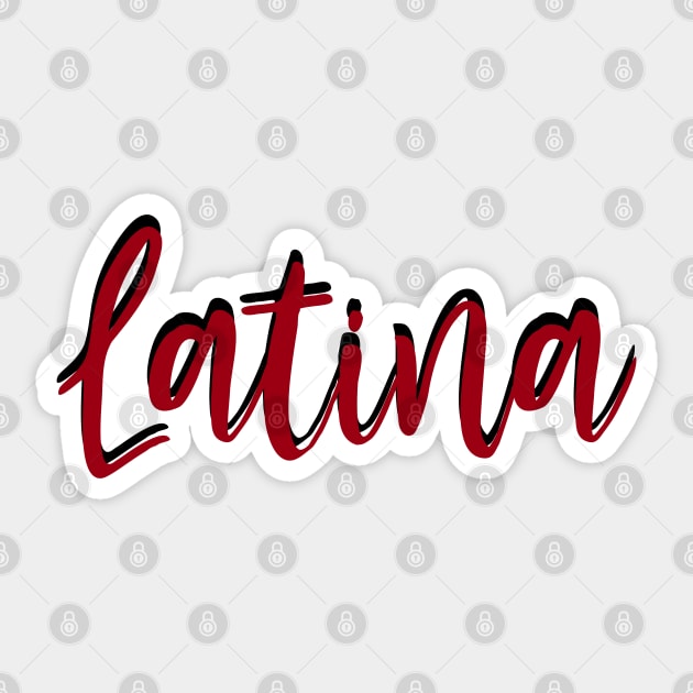 Latina Culture Sticker by Mrosario Creative